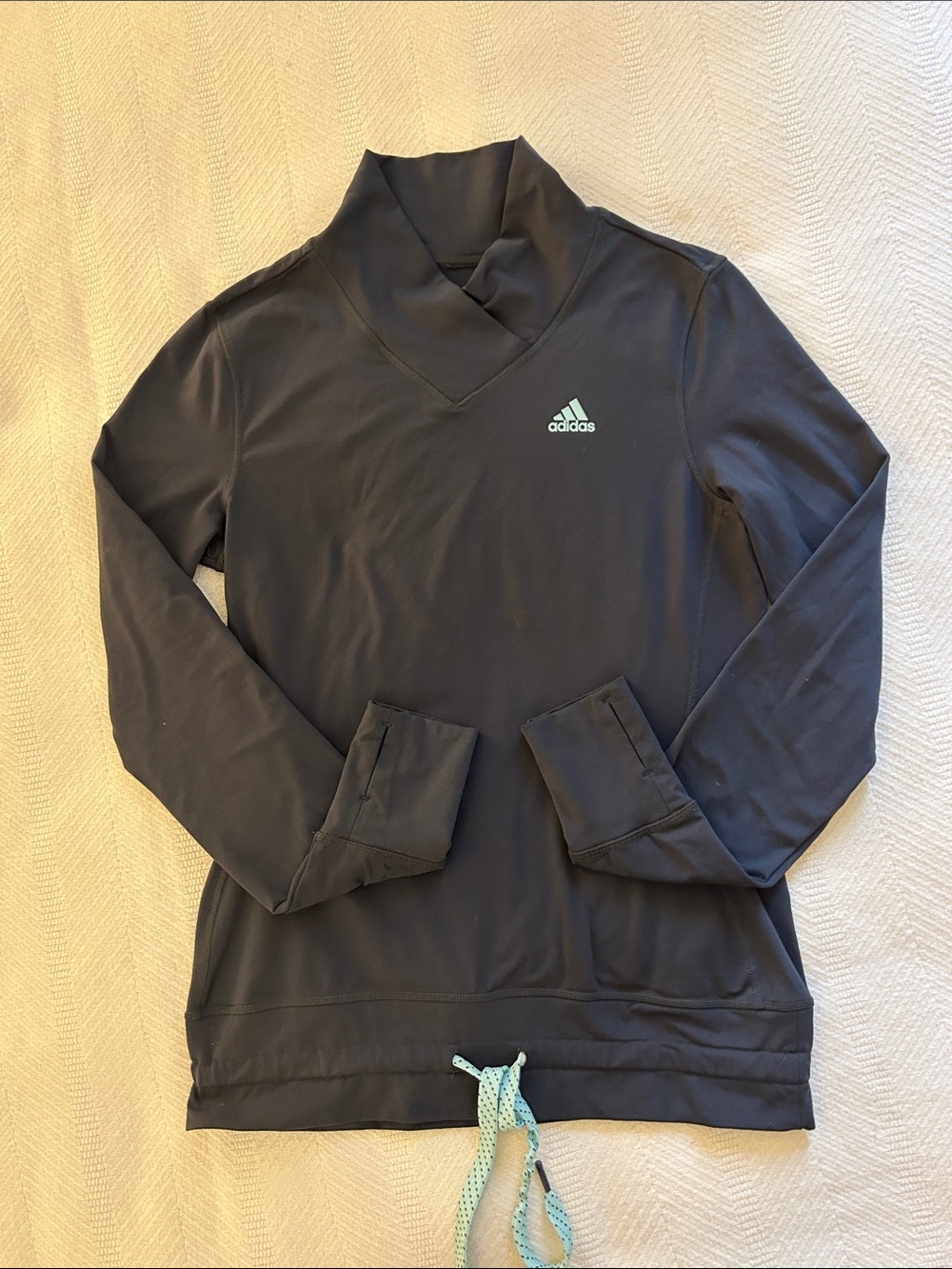 Adidas Women’s Black High Neck Pullover